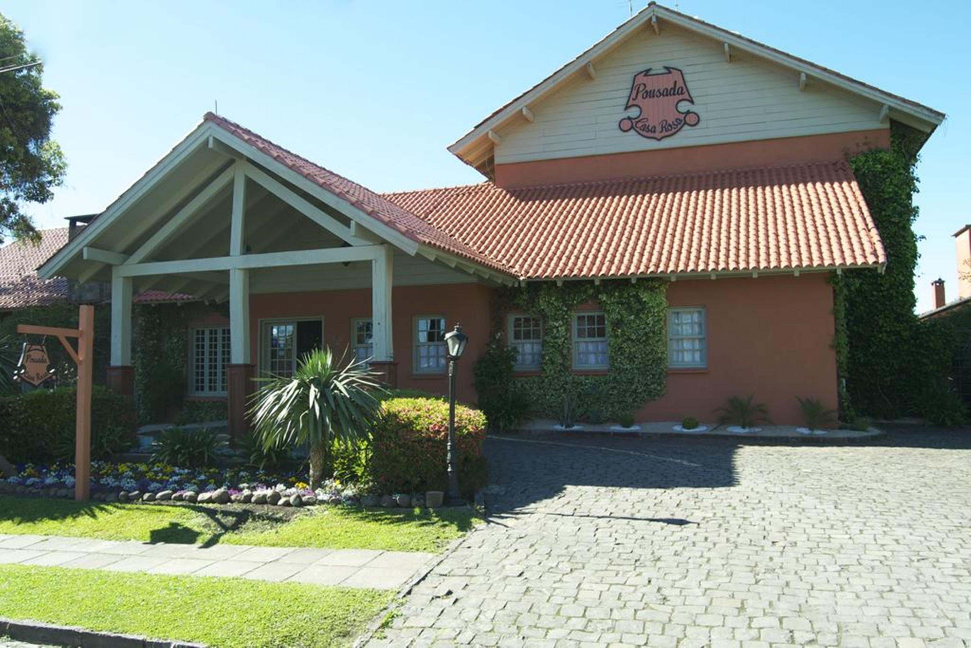 Pousada Casa Rosa Канела Екстер'єр фото