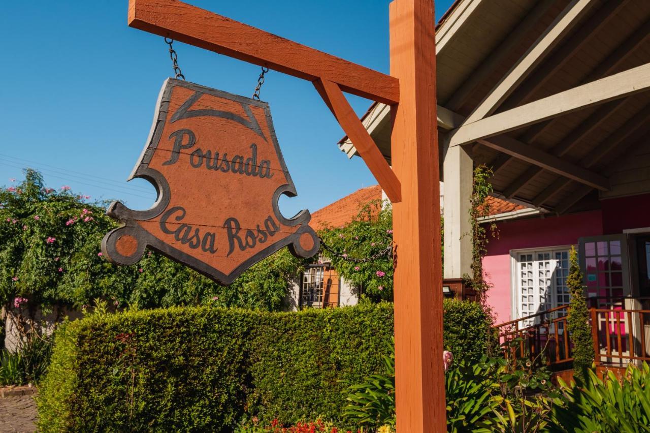 Pousada Casa Rosa Канела Екстер'єр фото